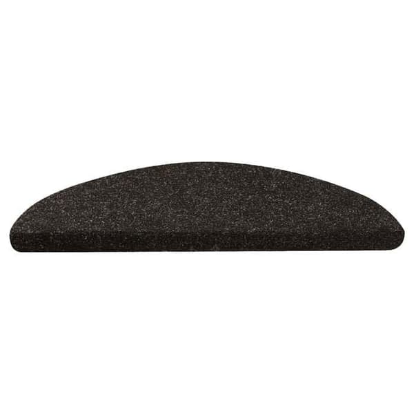 Maison Exclusive - Selvklæbende trappetæpper 15 stk 56x17x3 cm Antracit antracit