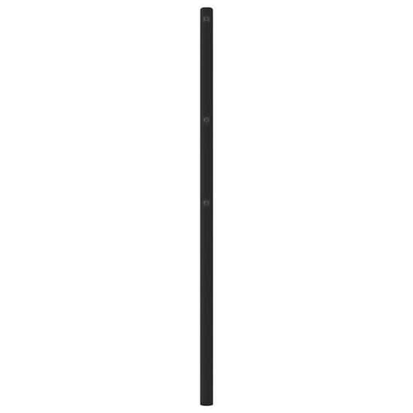 Maison Exclusive - Erstatnings hovedgærde i sort metal 75 cm