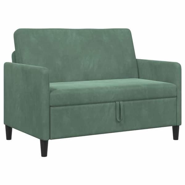 Maison Exclusive - Soffa med förvaring Grön Hav 122 x 78 x 87 cm Polyester