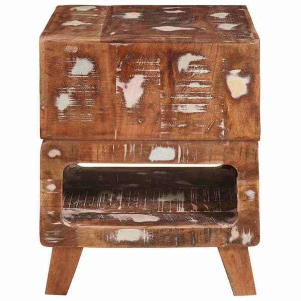 Sideborde - MAISON EXCLUSIVE - Rektangulær rustik - Genbrugstræ - Brun - 40 x 40 x 49 cm brun