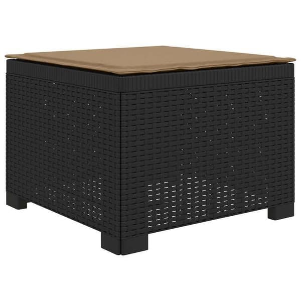 Maison Exclusive - Have sofa 3 pladser med puder look rattan PP