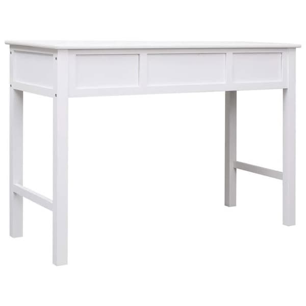 Maison Exclusive - Kontor Vit 110 x 45 x 76 cm Trä Vit