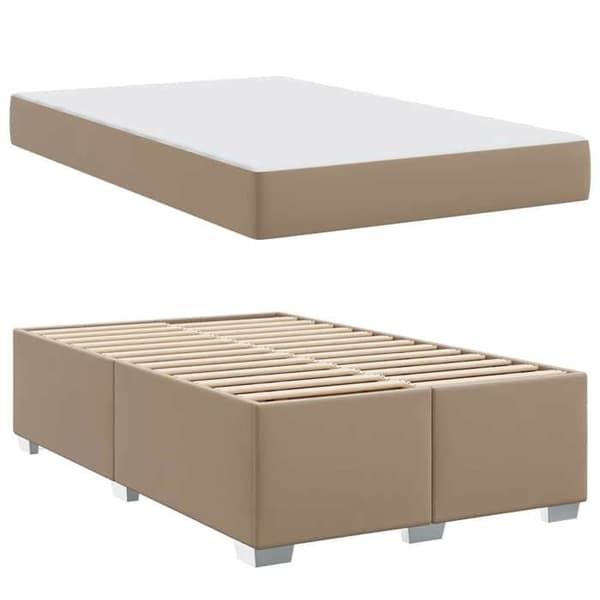 Maison Exclusive - Sängram Cappuccino 140 x 200 cm PVC