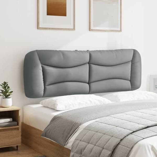 Hovedgærde - MAISON EXCLUSIVE - Hvar - lys grå - 152 cm - polstret med polypropylenfiber ljusgrått