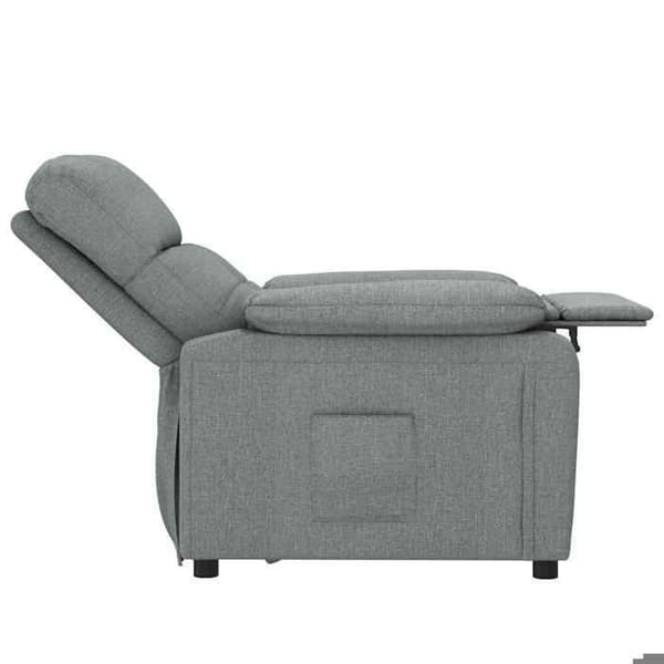 Maison Exclusive - Grått tyg reclinerfåtölj