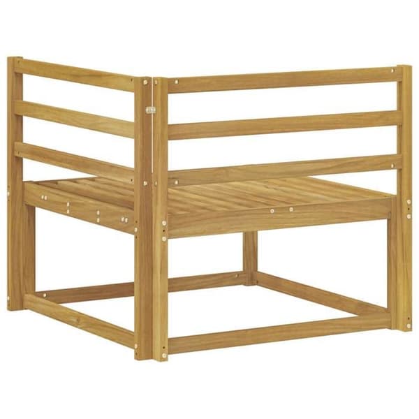 Maison Exclusive - Utomhus Hörnsoffa Vit 83 x 83 x 73 cm