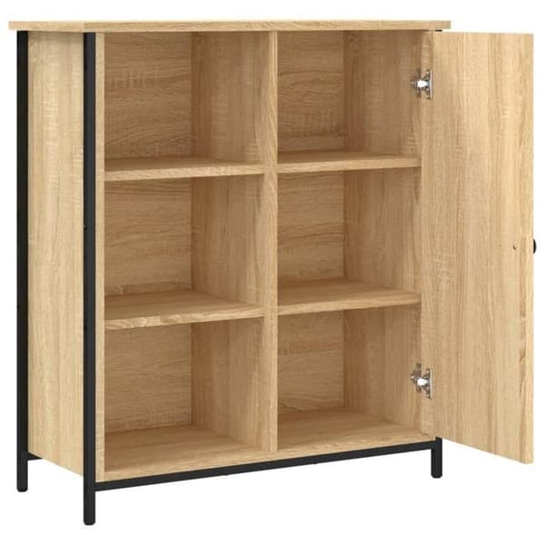 Maison Exclusive - Buffé ek sonoma 70x30x80 cm ingenjörsträ