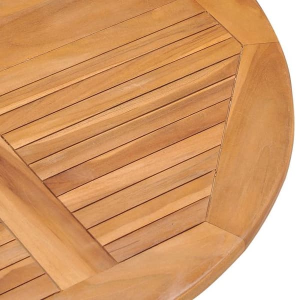 Uteplatsmöbelset - Exklusivt Hem - Fällbart - Massivt Teakträ - 4 platser