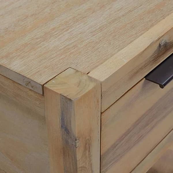 Maison Exclusive - Nattens bord med skuffe 40x30x48 cm Solid akacietræ