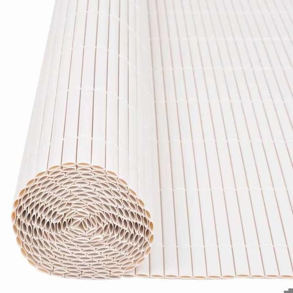 Maison Exclusive - Vit trädgårdsstängsel 150 x 500 cm PVC