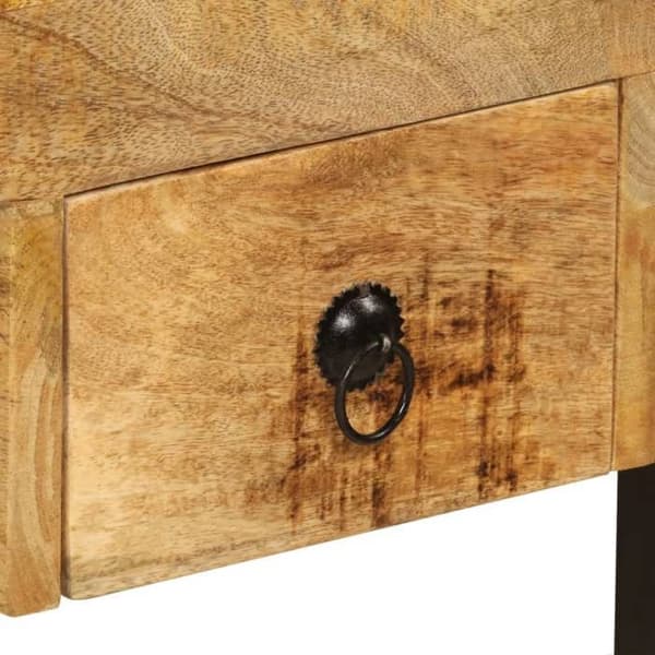 Maison Exclusive - Kontor med 2 skuffer 110x50x77 cm Solid mangotræ