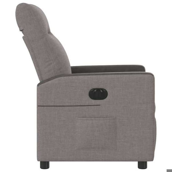 Maison Exclusive - Elektrisk lænestol Taupe Stof