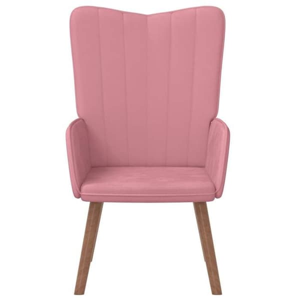 Maison Exclusive - Relax stol i rosa velour