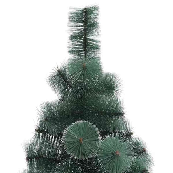 Maison Exclusive - Konstgjord julgran med grön ställning 120 cm PET