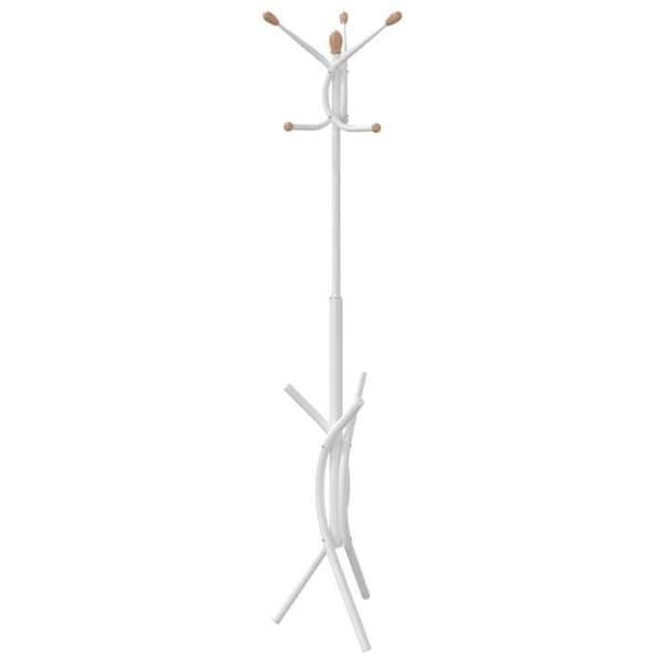 Maison Exclusive - Klädhängare vit 176 cm pulverlackerad järn Vit