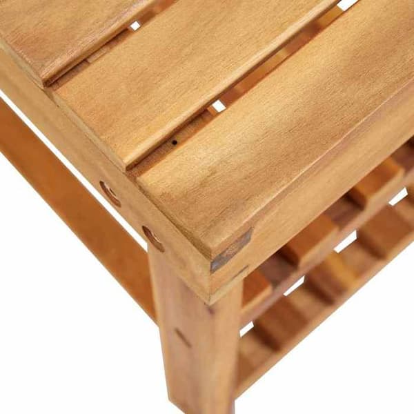 Maison Exclusive - Skoopbevaring 70x32x46 cm Massivt akacietræ