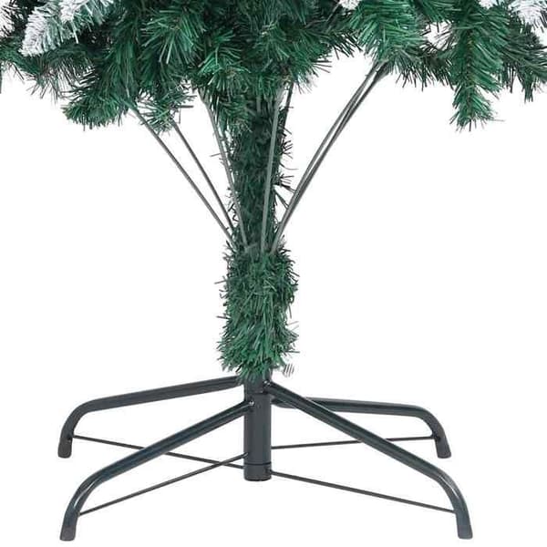 Maison Exclusive - Julgran med kottar och vit snö 210 cm