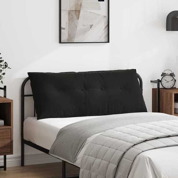 Maison Exclusive - Rygpude Sort 120 x 50 cm Velour