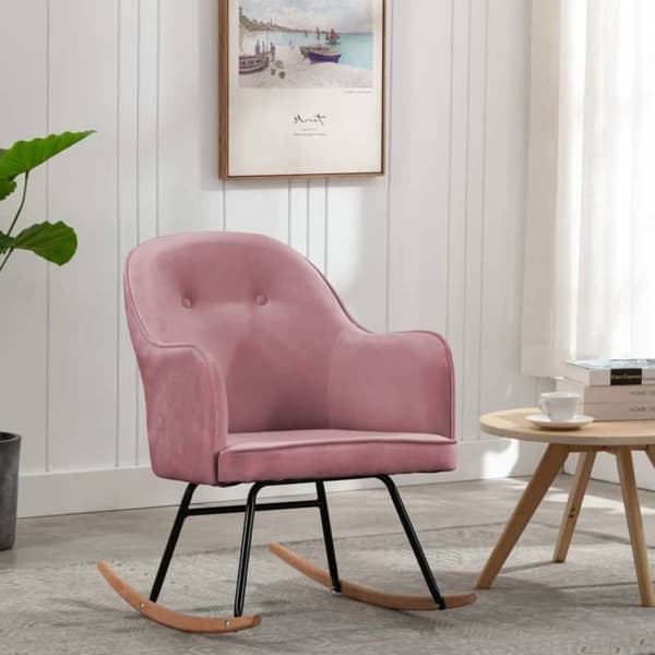 Maison Exclusive - Rosa Sammet Gungstol Ros