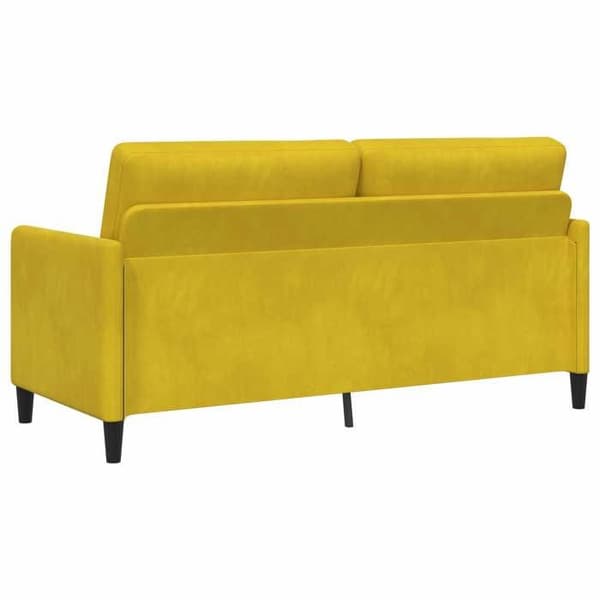 Maison Exclusive - Soffa med förvaring 2 st Gul Polyester
