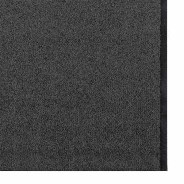 Maison Exclusive - Anthracite ja musta sisäänkäyntimatto 120 x 400 cm 100% polyamidia