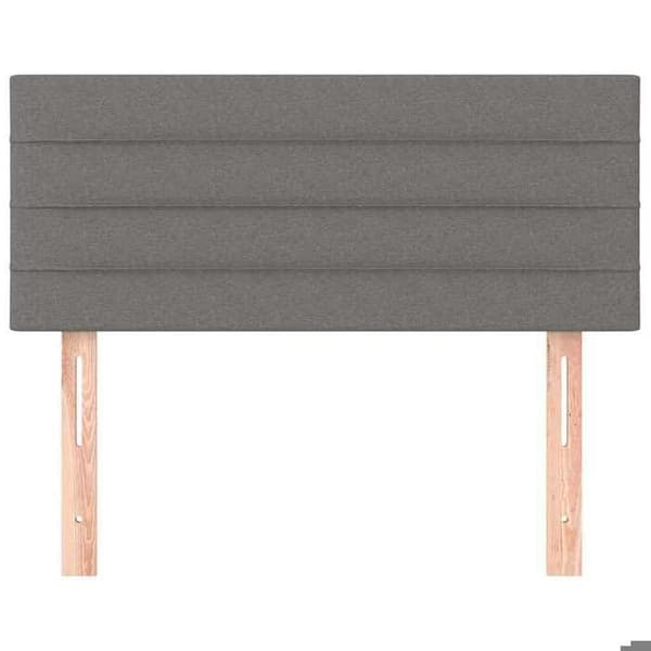 Maison Exclusive - Hovedgærde Mørkegrå 80x5x78/88 cm Stof
