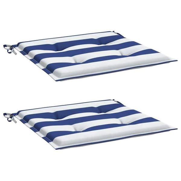 Maison Exclusive - Have stol puder sæt af 2 50x50x3 cm stof