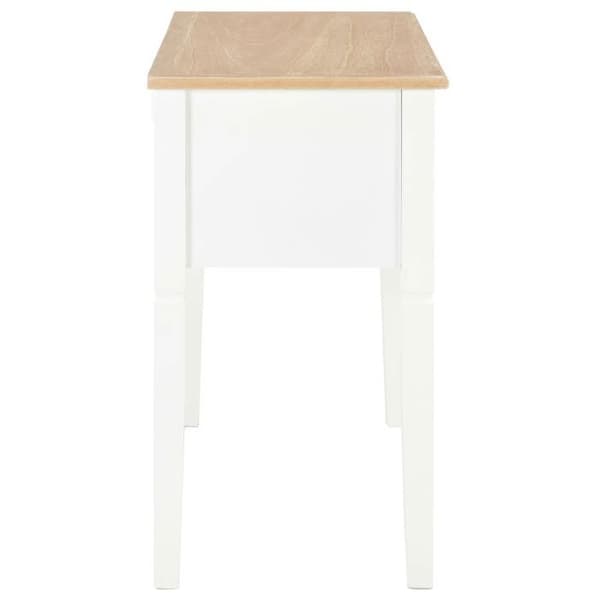 Maison Exclusive - Kontor Vit 109,5 x 45 x 77,5 cm Trä Vit