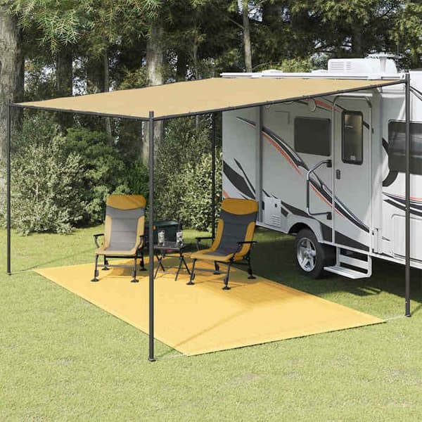 Maison Exclusive - Telttamatto 200x400 cm Beige beige