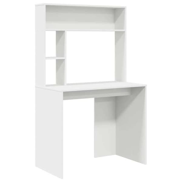 Maison Exclusive - Kontor Vit 91 x 50 x 149 cm Ingenjörsträ Vit