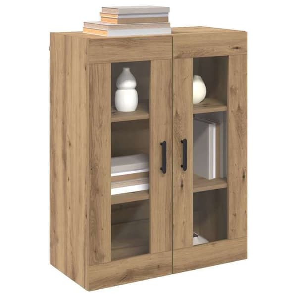Maison Exclusive - Buffet i håndlavet egetræ 69,5 x 34 x 90 cm Ingeniørtræ