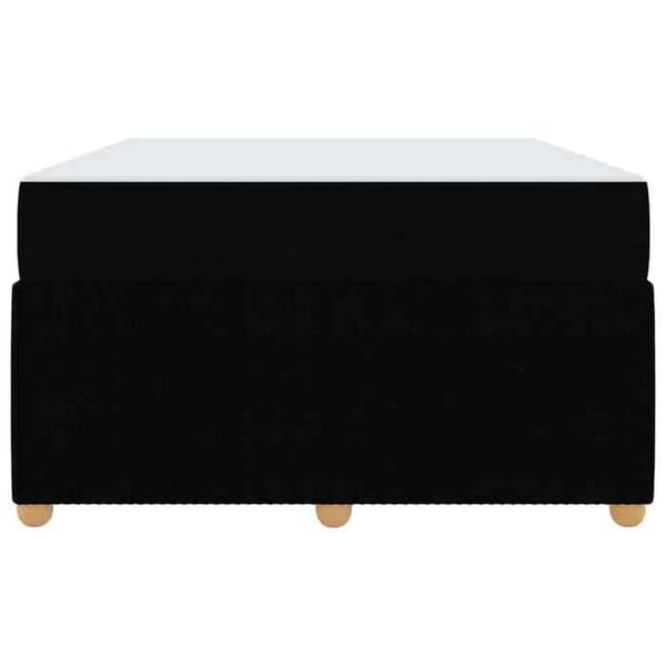 Maison Exclusive - Sängram Svart 120 x 190 cm tyg