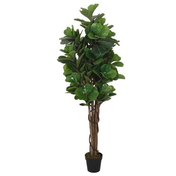 Eksklusiv Hus - Kunstig Ficus lyrata 232 blade 180 cm grøn