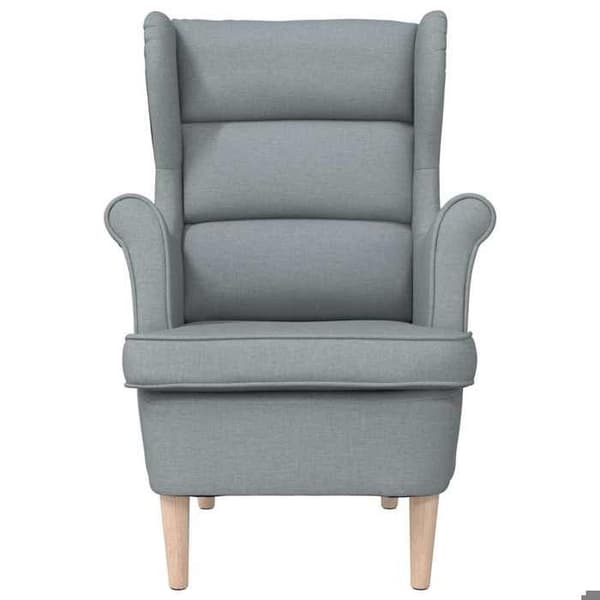 Maison Exclusive - Lysegrå lænestol 74x84x100 cm stof