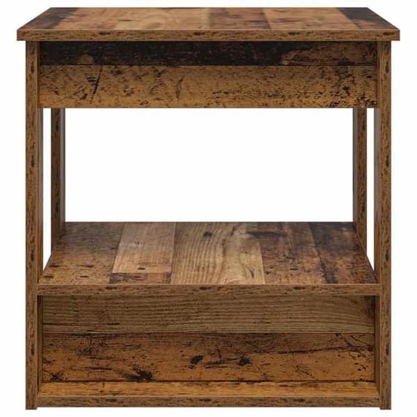 Bord - EKSKLUSIV HUS - Gammel træ - Ingeniørtræ - Rektangulær 51x50x50 cm - Brun