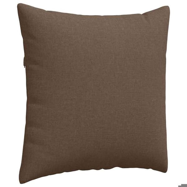 Maison Exclusive - Soffkuddar 2 st tyg Brun 60 x 60 cm brun
