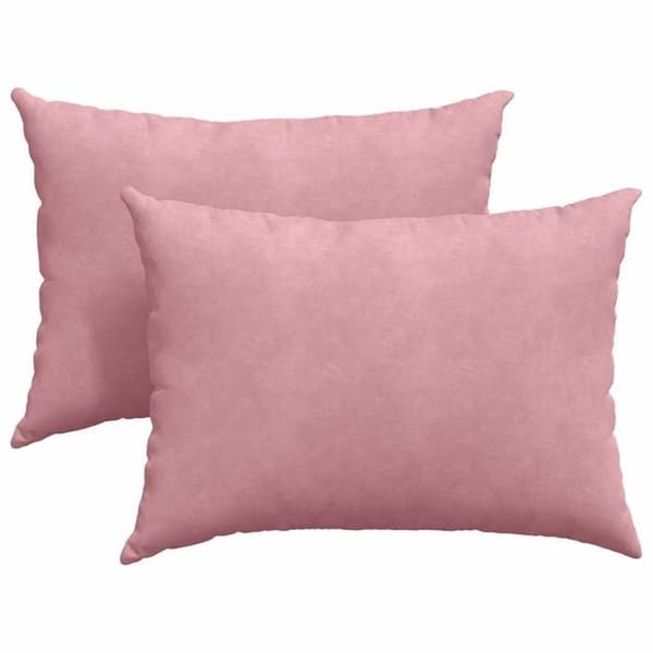 Maison Exclusive - Soffkuddar 2 st Rosa 70 x 50 cm Ros
