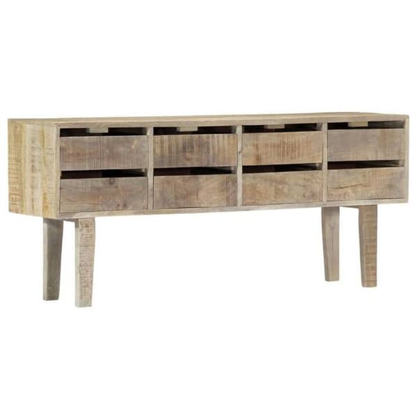 Maison Exclusive - Buffet 140x30x60 cm Massiivinen mangopuu
