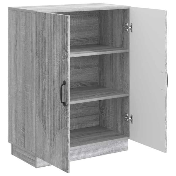 Maison Exclusive - Buffé Sonoma grå 66 x 34,5 x 87 cm Ingenjörsträ