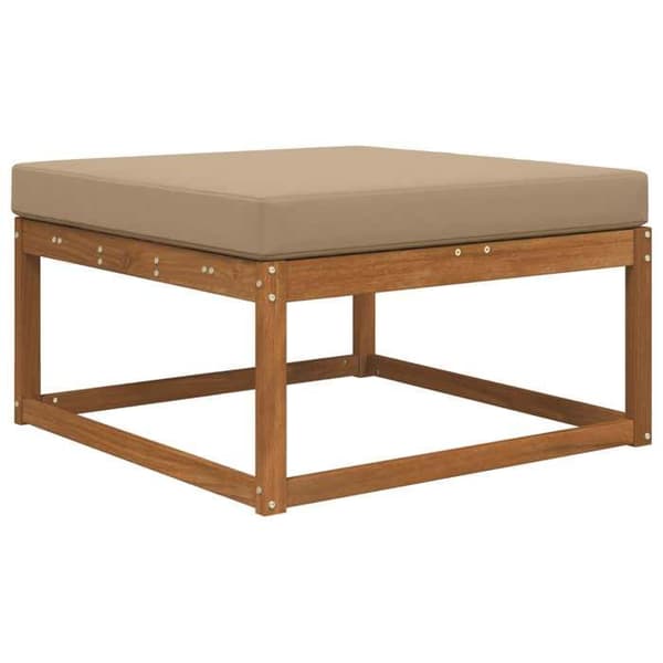 Maison Exclusive - Udendørs sofa pude Polyester Taupe 80 x 80 cm Mol