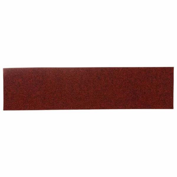 Maison Exclusive - Selvklæbende trappe tæpper 15 stk 76 x 20 cm Bordeaux Rektangulær