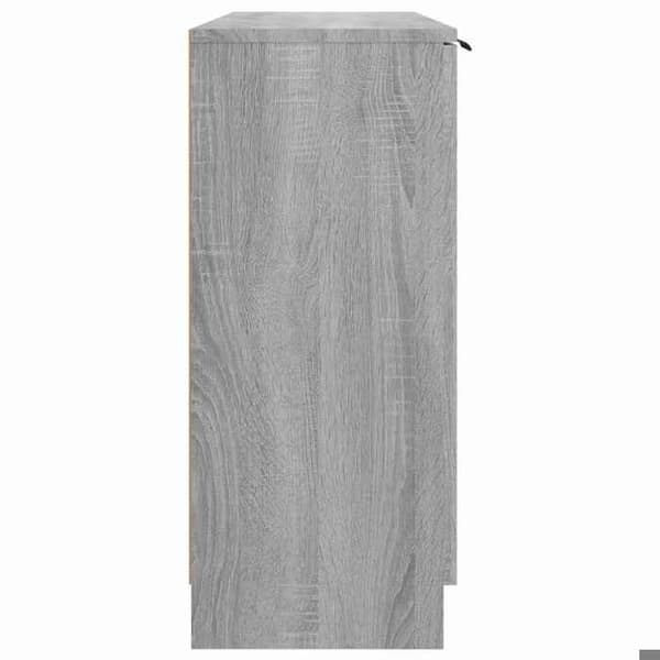 Buffet - EKSKLUSIVT HUS - Sonoma - Grå - 3 døre - Ingeniørtræ 90,5x30x70 cm grå