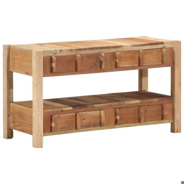 Maison Exclusive - TV-möbel Brun 83 x 33 x 46 cm Återvunnet Trä Solid