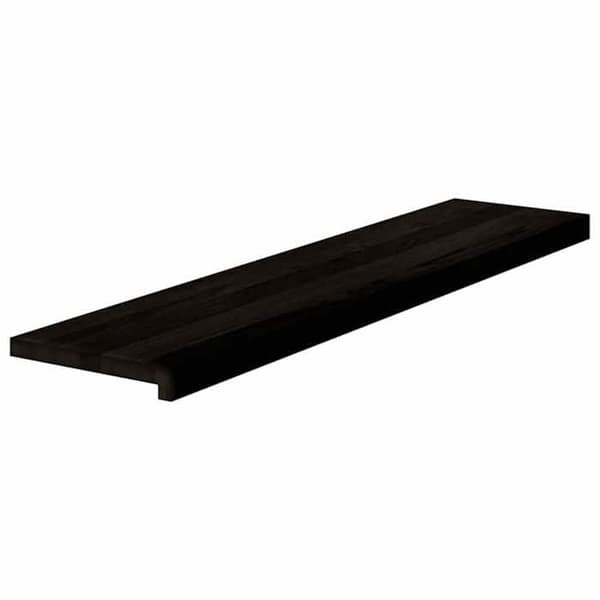Maison Exclusive - Trappe trin 12 stk brun-sort 110x30x2 cm massiv eg