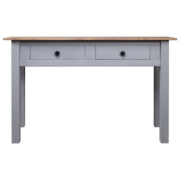 Maison Exclusive - Konsolbord Grå 110x40x72 cm Solid fyr Gamme Panama Grå