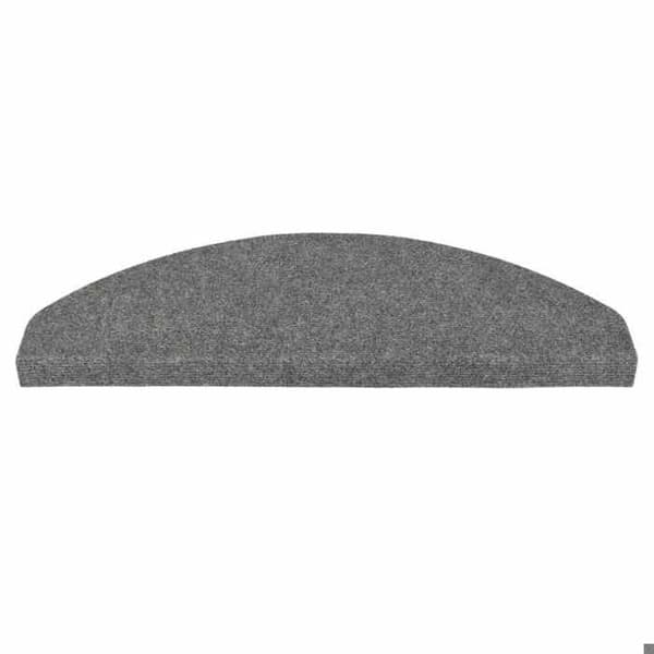 Maison Exclusive - Selvklebende trappetæpper 30 stk grå 65x22,5x3,5 cm