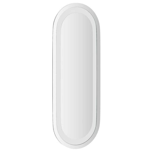 Maison Exclusive - LED-badrumsspegel 40x15 cm oval