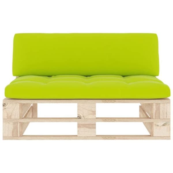 Maison Exclusive - Central soffa trädgårdspalett impregnerad furu