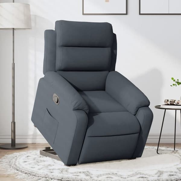 Maison Exclusive - Mørkegrå Velour Lænestol