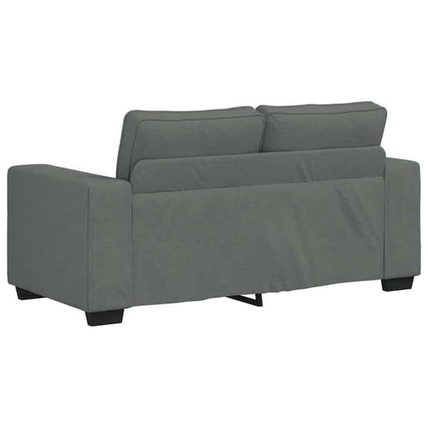 Maison Exclusive - Mörkgrå 2-sitssoffa 160x77x82 cm tyg